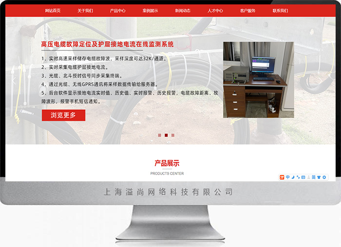 上海網站建設案例